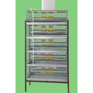 (КП-150-5я) Клетка для перепелов 150 гол (5 ярусов) КМП-5-150